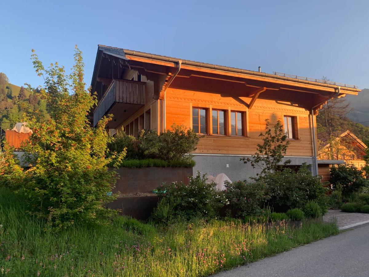 Chalet Park Apartment Mit Sauna Hamam Diemtigen Zewnętrze zdjęcie